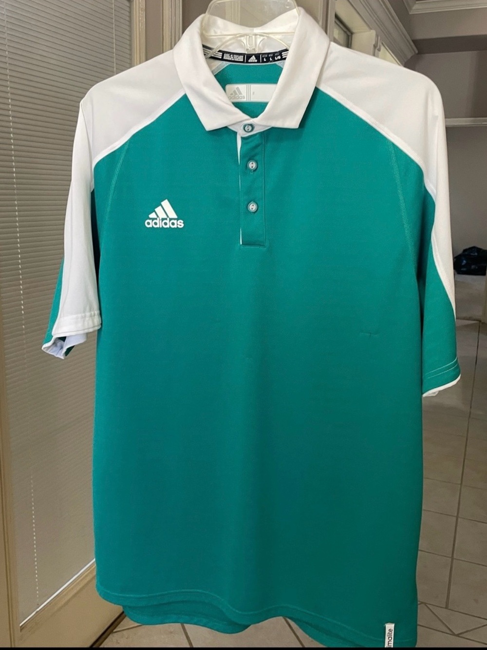 Adidas Golf Mens Polo Shirts Lot of 2 Performance Climalite Large - Picture 9 of 16